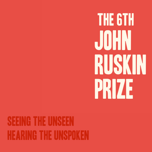 Shortlisted for the John Ruskin Prize