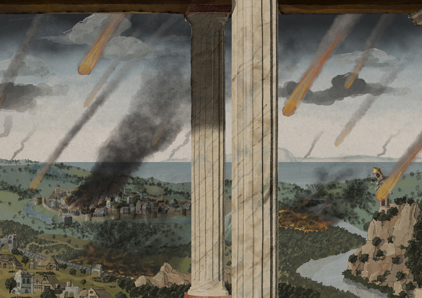 A View of the Apocalypse from an Ideal Room