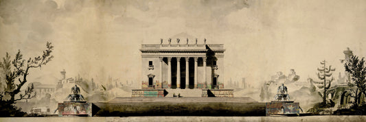Plan for a Vandalised Palace, Panorama