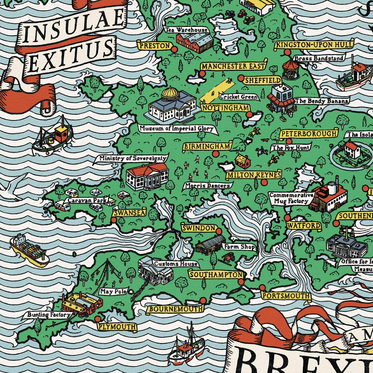 A Map of the Brexit Isles