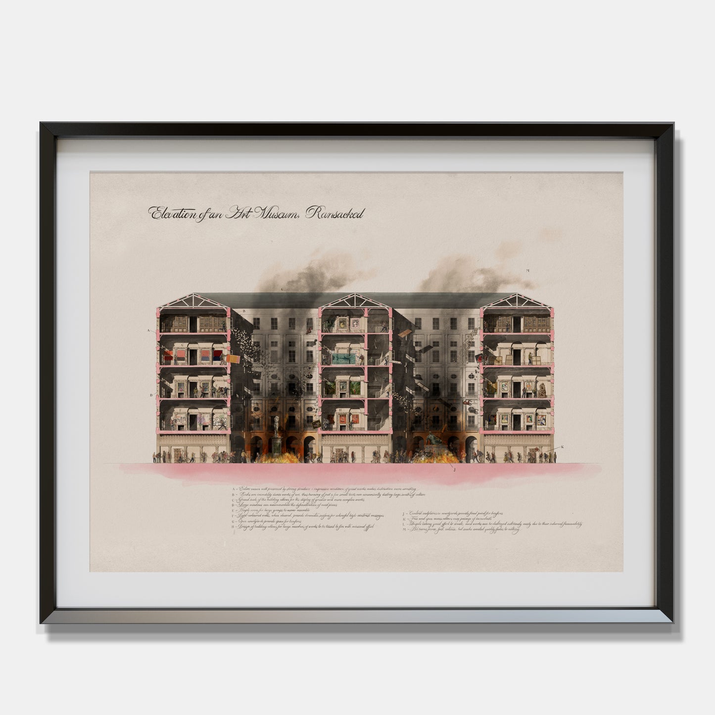 Elevation of an Art Museum (Ransacked)