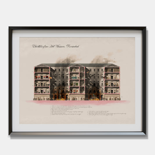 Elevation of an Art Museum (Ransacked)